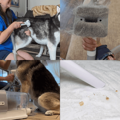 PawfectPawz™ 6 in 1 Vacuum Groomer