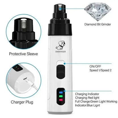 PawfectPawz™ Silent Nail Grinder